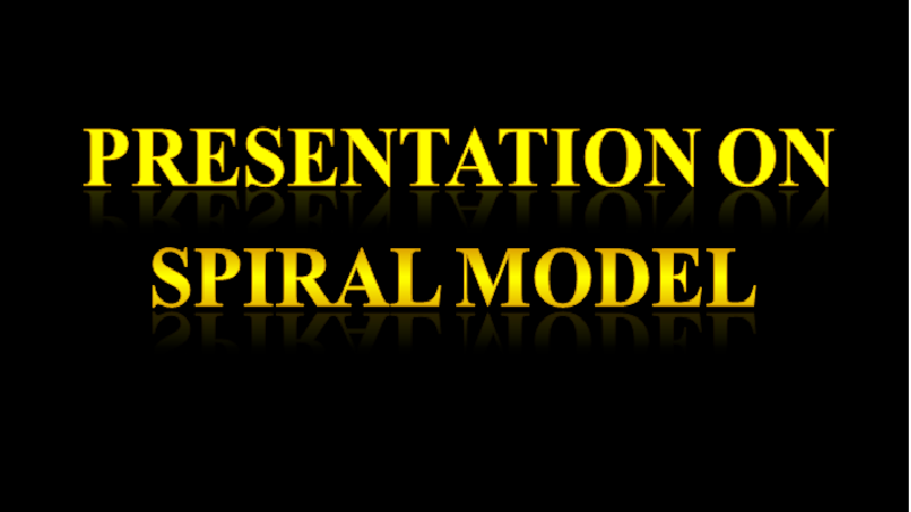 Spiral  Model PPT